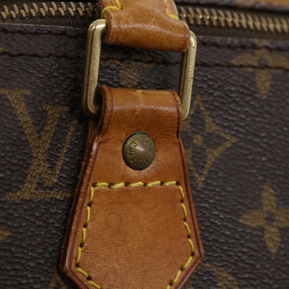 LOUIS VUITTON Monogram Speedy 40 Hand Bag M41522 LV th3114