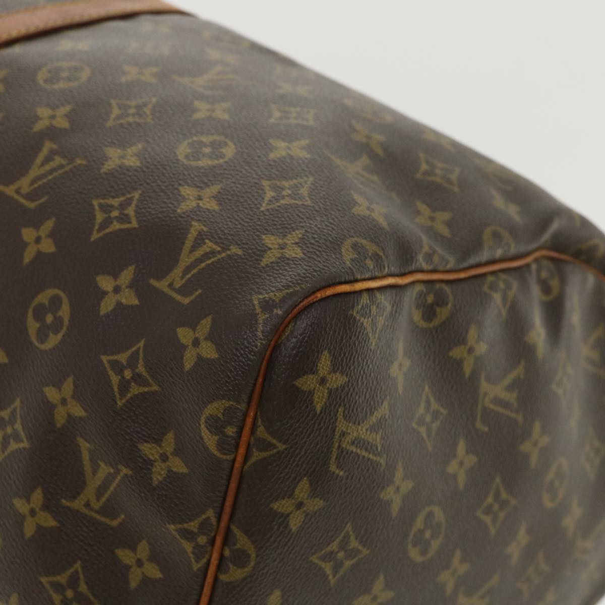 LOUIS VUITTON Monogram Keepall 55 Boston Bag M41424 LV th3134