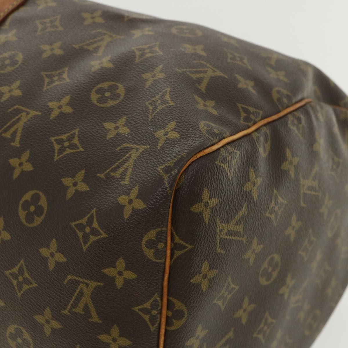 LOUIS VUITTON Monogram Keepall 55 Boston Bag M41424 LV th3134