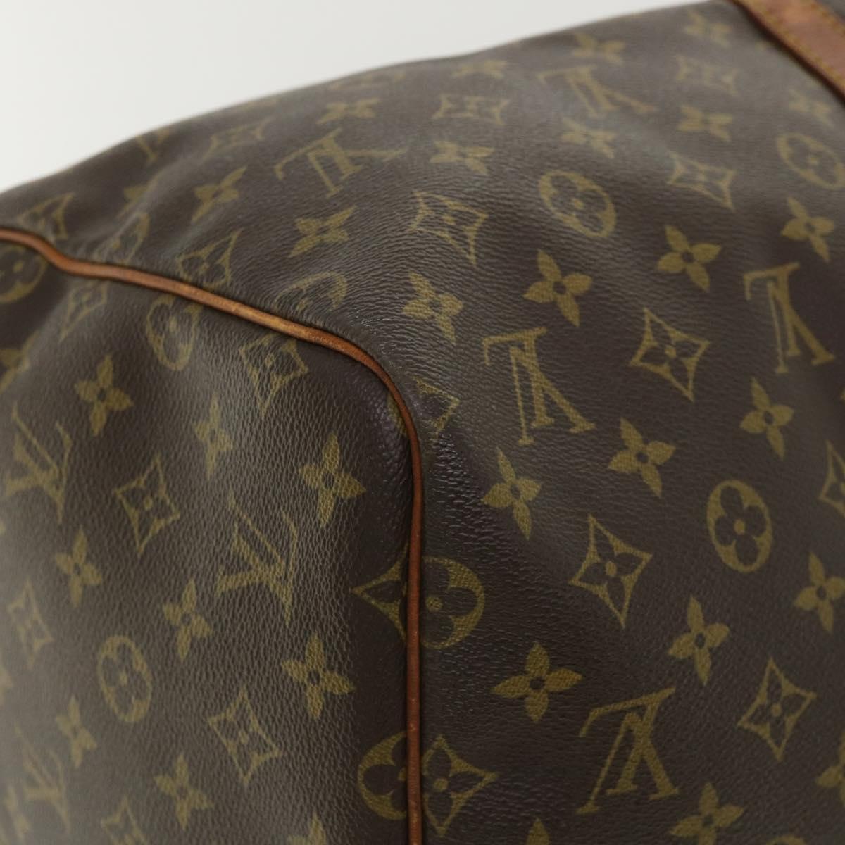 LOUIS VUITTON Monogram Keepall 55 Boston Bag M41424 LV th3134