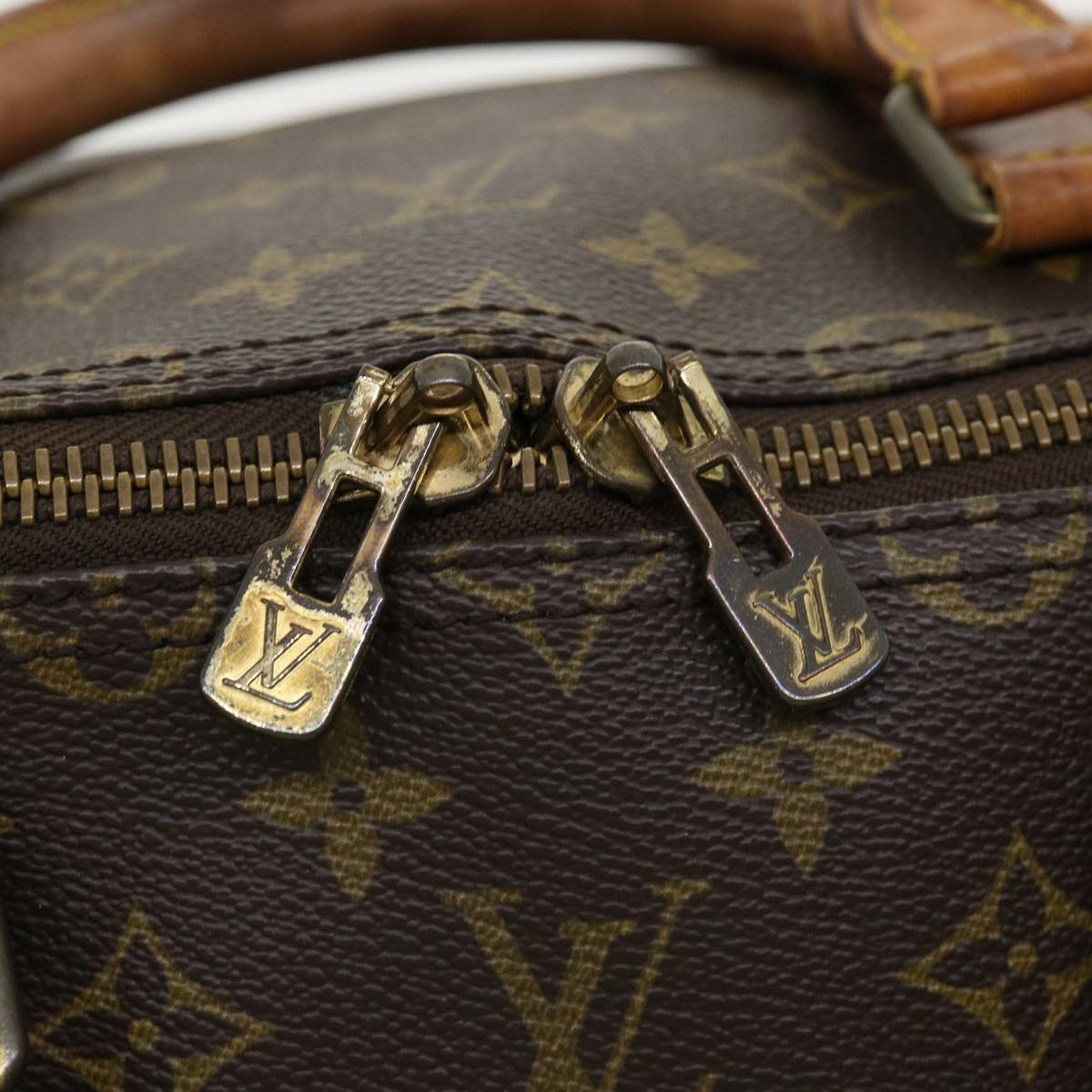 LOUIS VUITTON Monogram Keepall 55 Boston Bag M41424 LV th3134