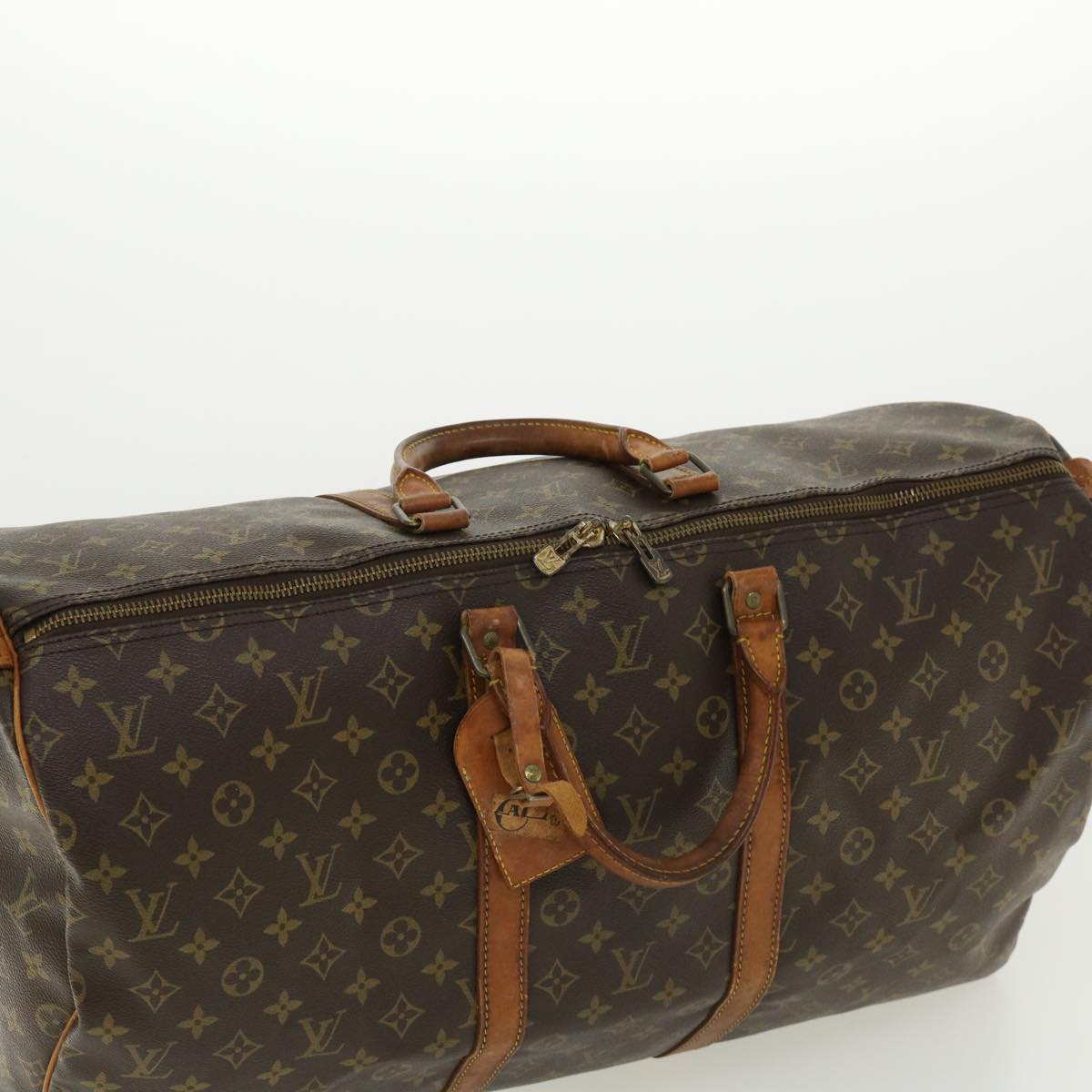 LOUIS VUITTON Monogram Keepall 55 Boston Bag M41424 LV th3134