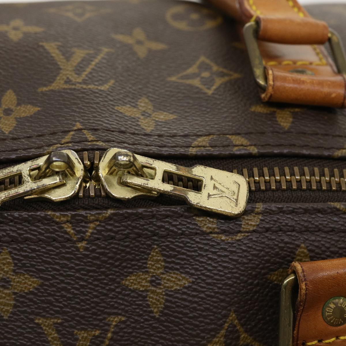 LOUIS VUITTON Monogram Keepall 55 Boston Bag M41424 LV th3135
