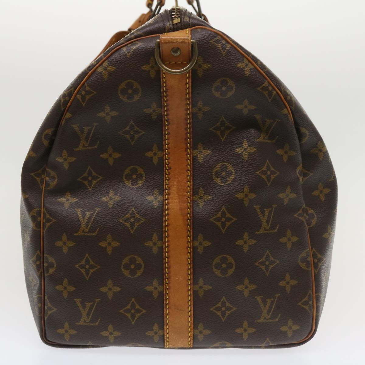 LOUIS VUITTON Monogram Keepall Bandouliere 55 Boston Bag M41414 LV th3243