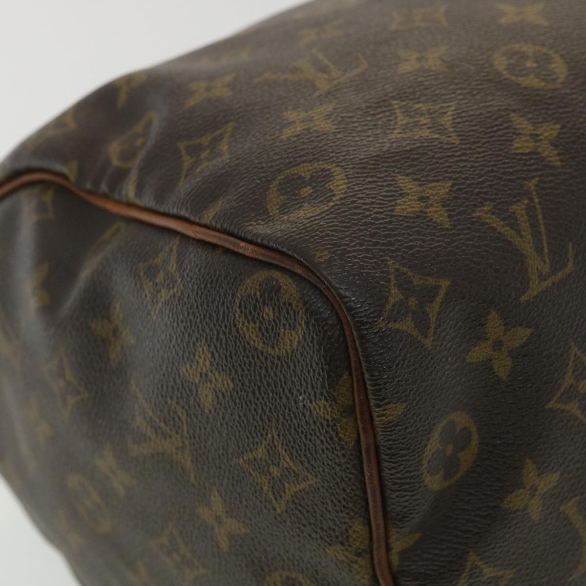 LOUIS VUITTON Monogram Speedy 35 Hand Bag M41524 LV th3282
