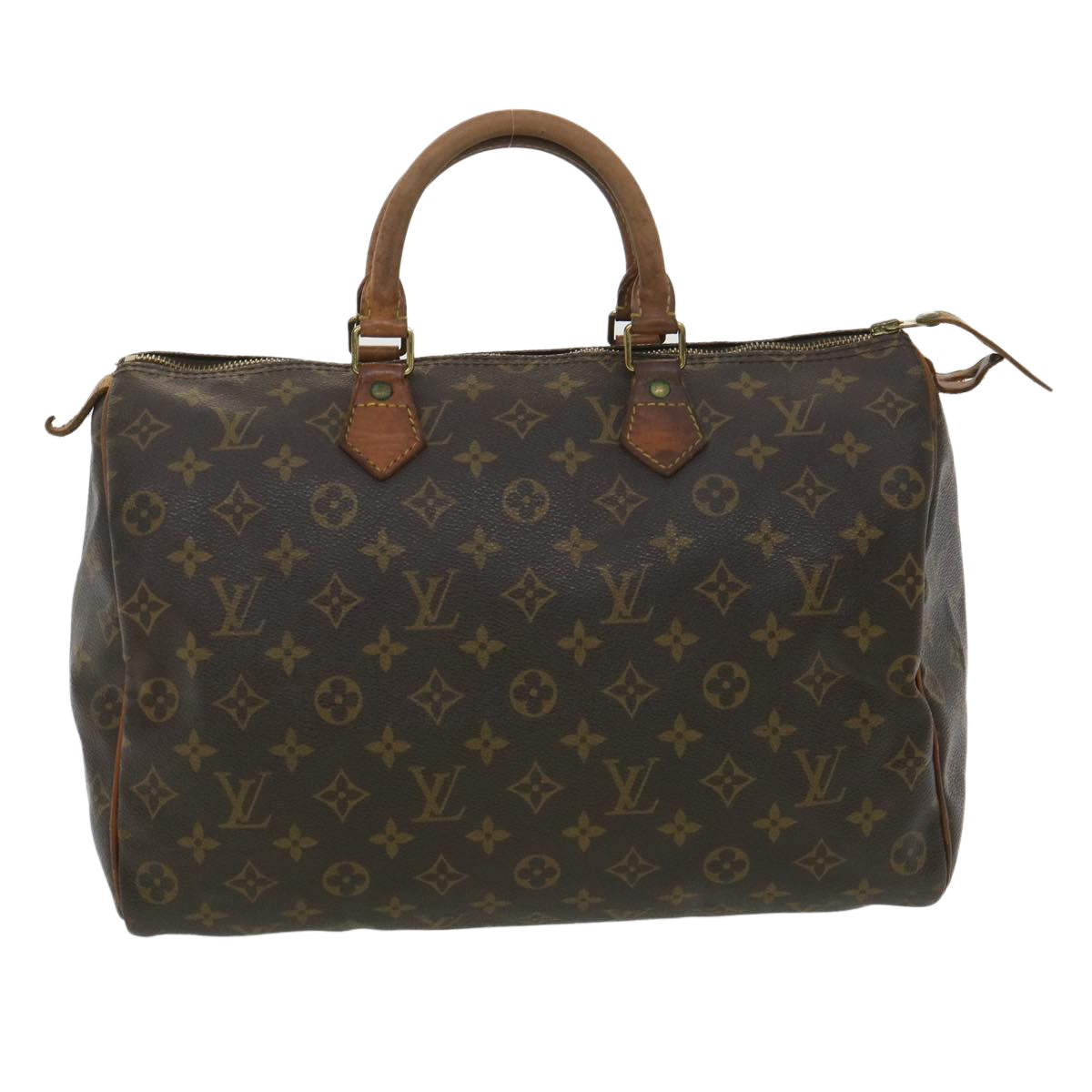 LOUIS VUITTON Monogram Speedy 35 Hand Bag M41524 LV th3282
