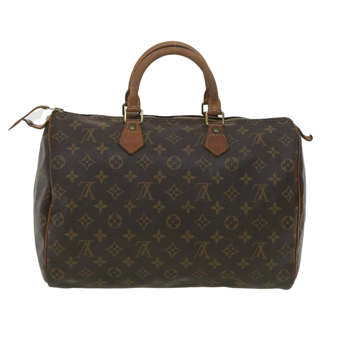 LOUIS VUITTON Monogram Speedy 35 Hand Bag M41524 LV th3282