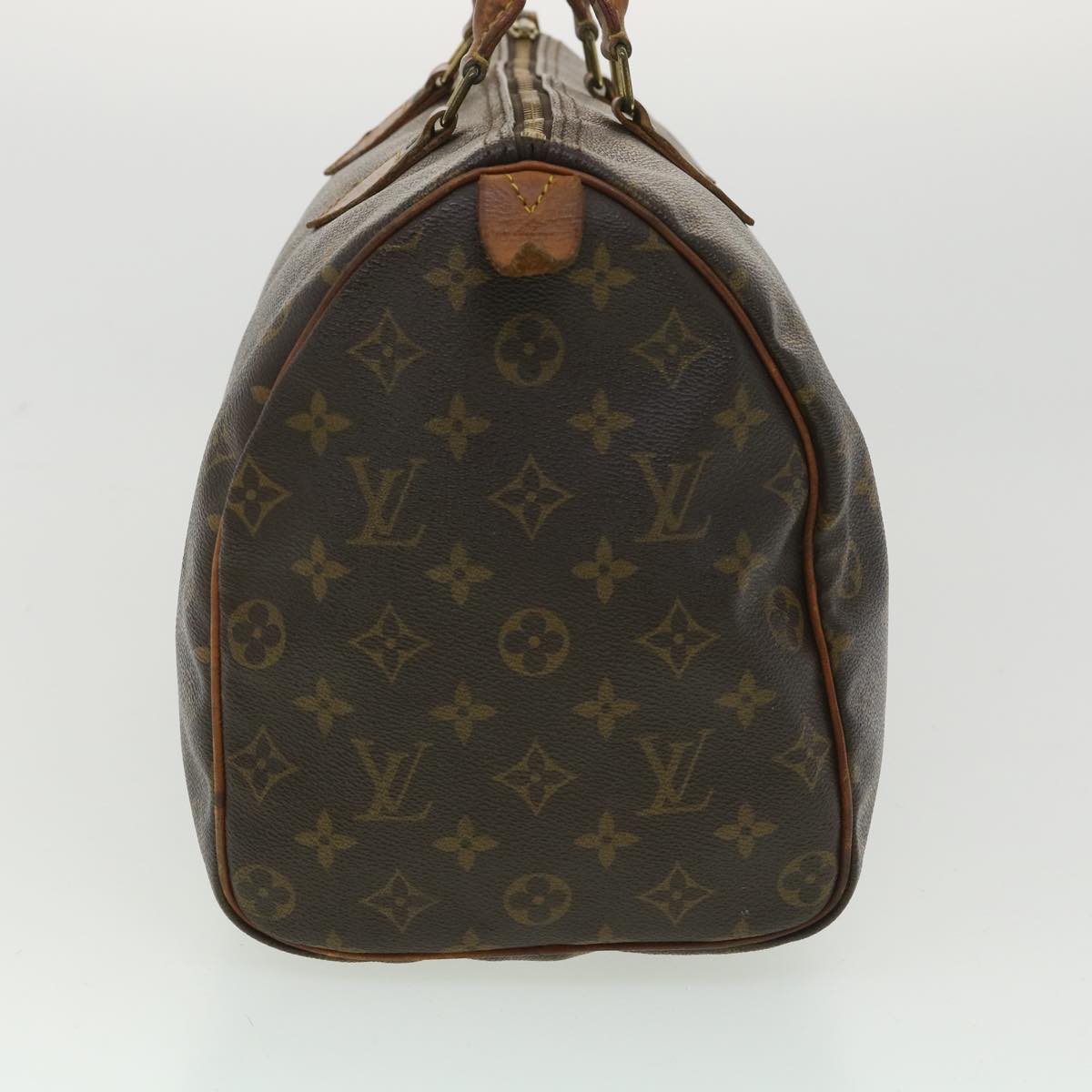 LOUIS VUITTON Monogram Speedy 35 Hand Bag M41524 LV th3282