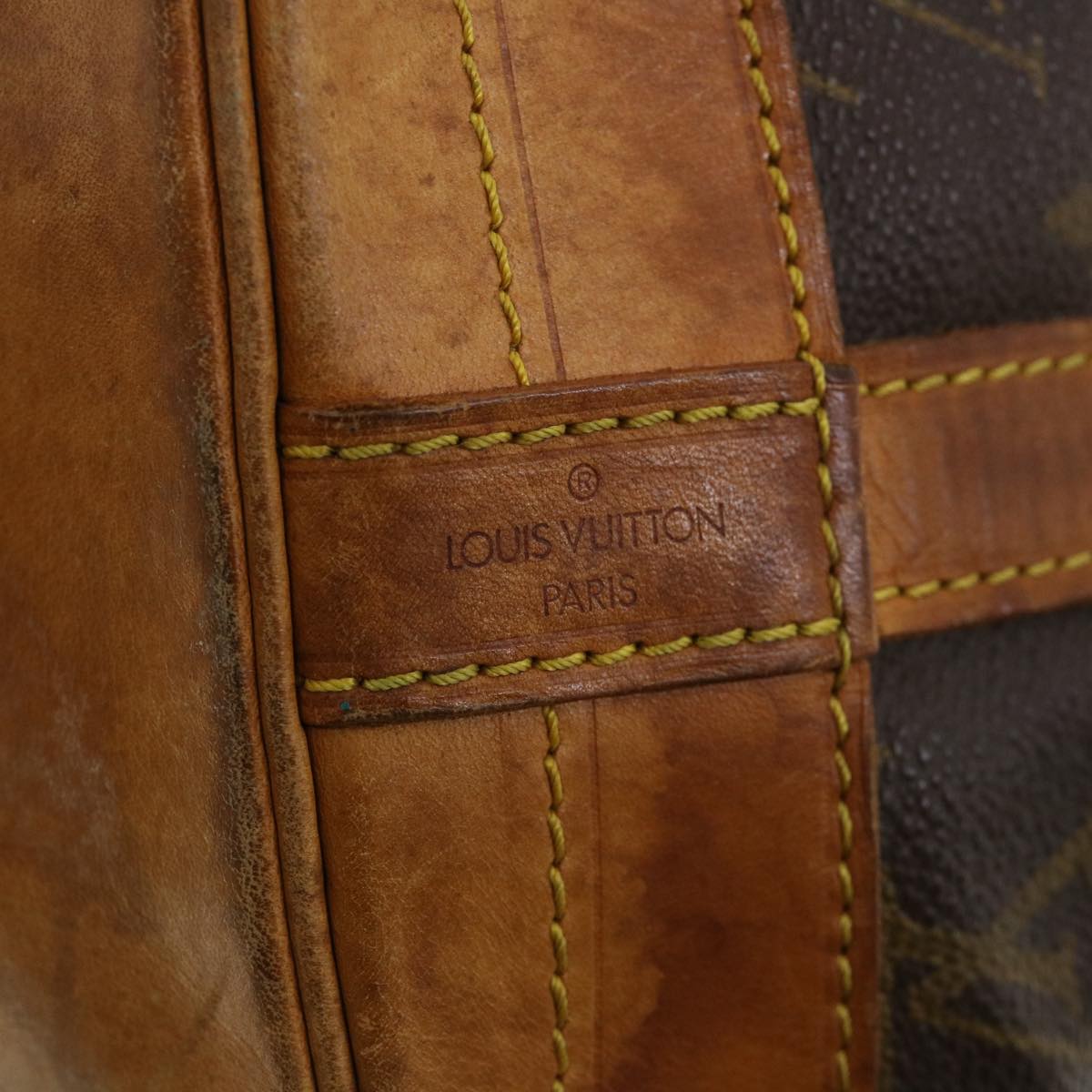 LOUIS VUITTON Monogram Noe Shoulder Bag M42224 LV th3300