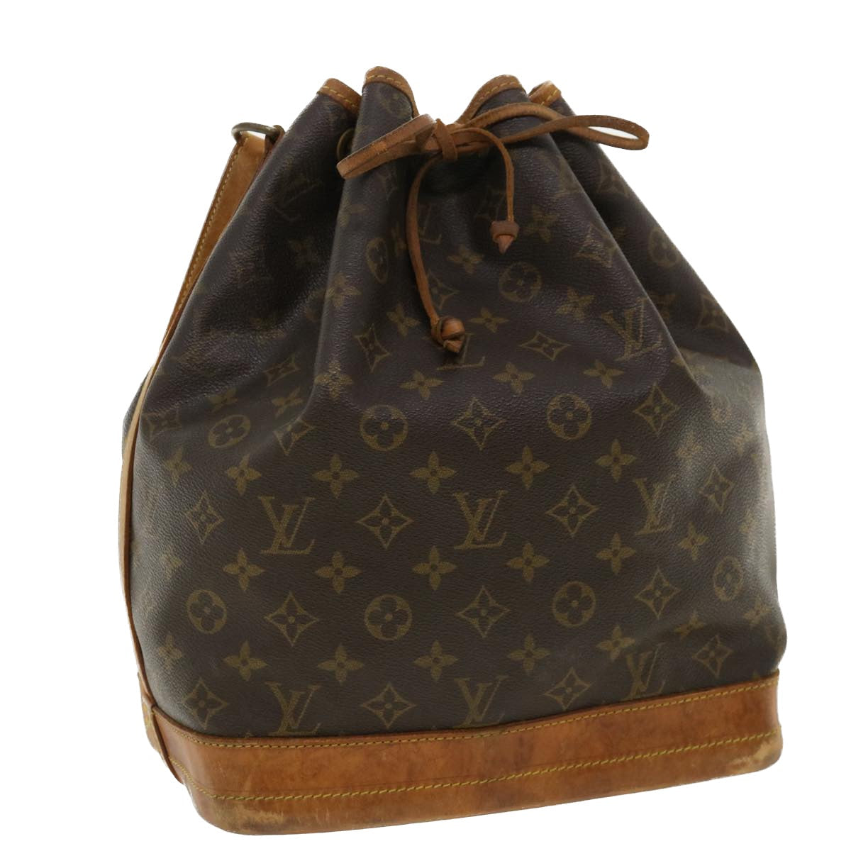 LOUIS VUITTON Monogram Noe Shoulder Bag M42224 LV th3313