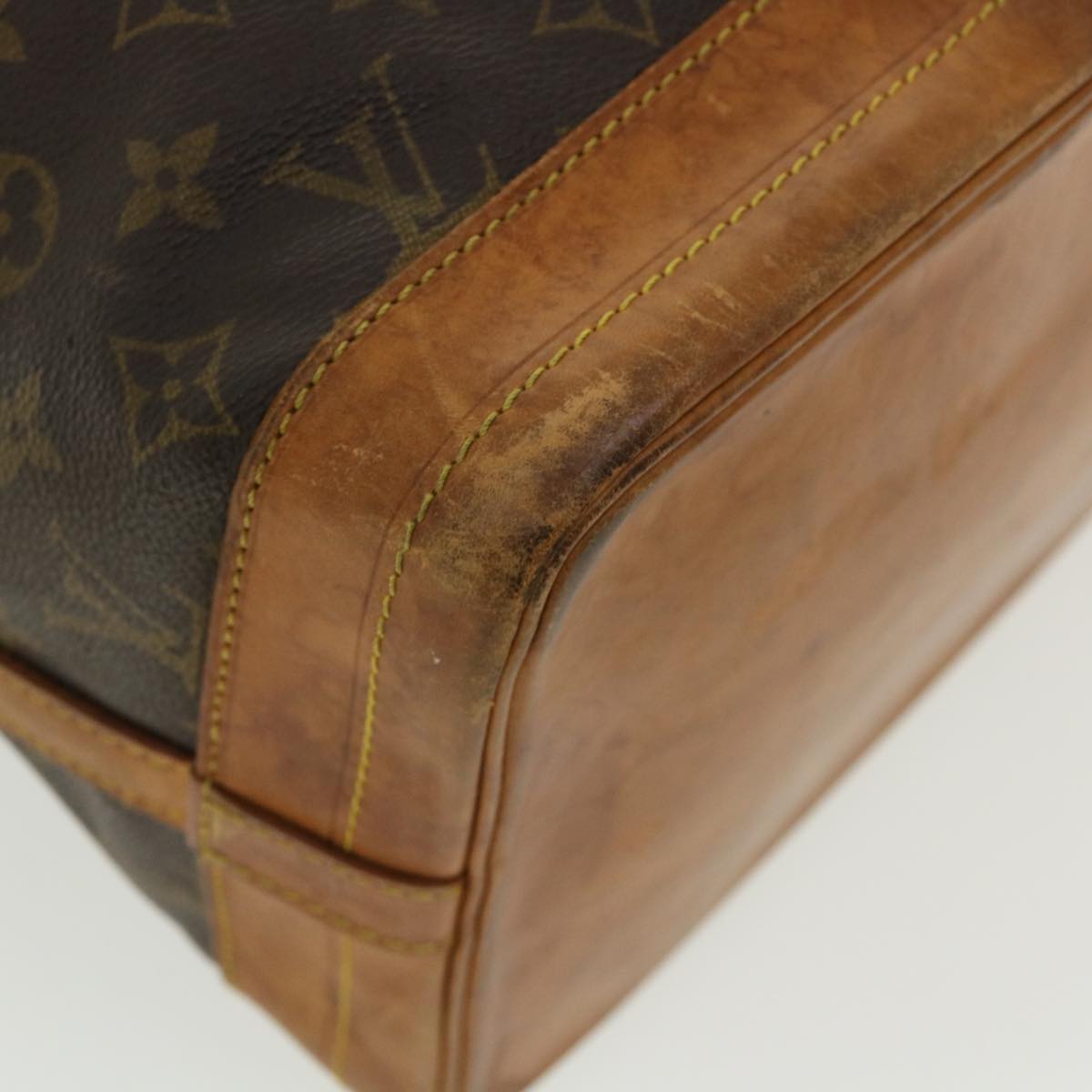 LOUIS VUITTON Monogram Noe Shoulder Bag M42224 LV th3313