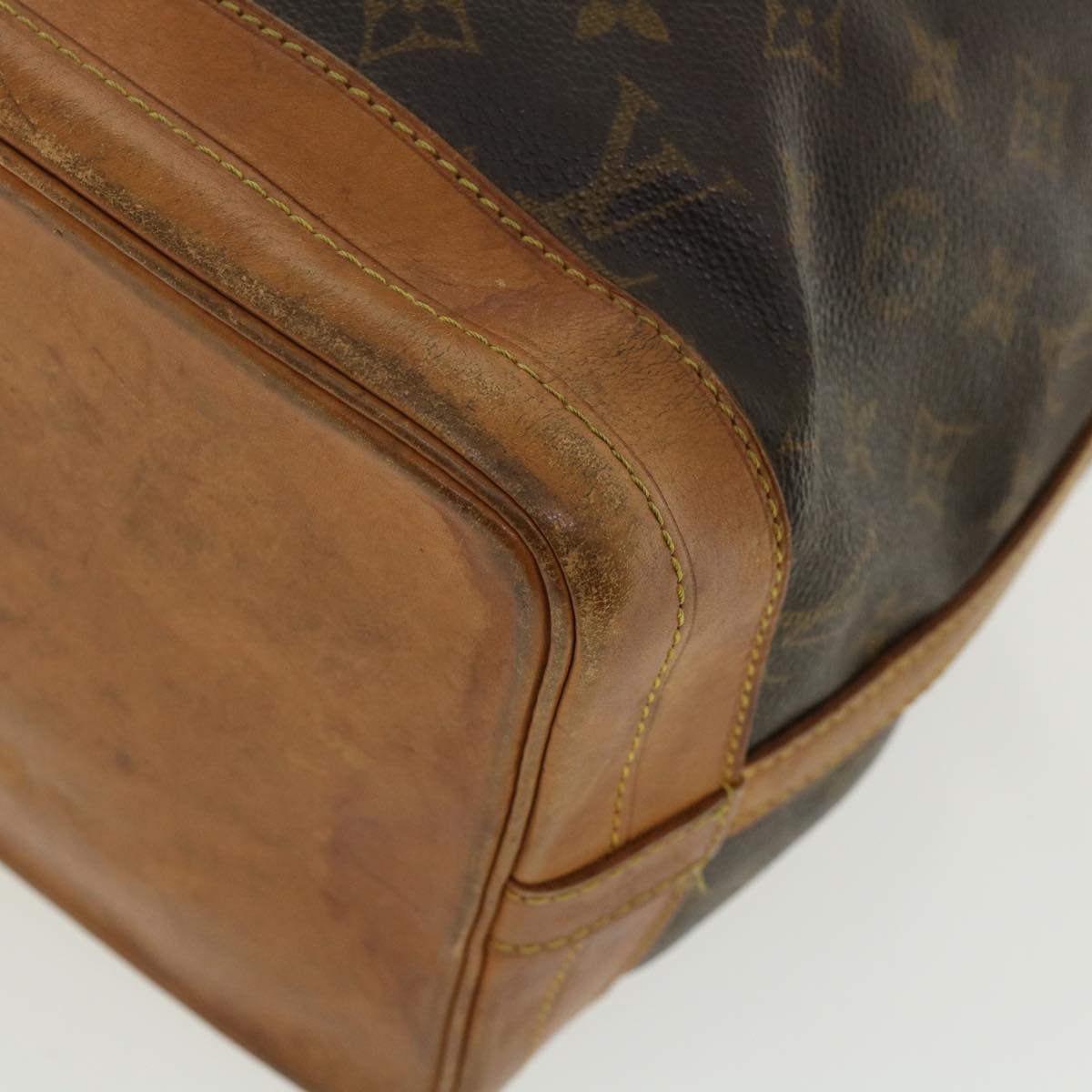 LOUIS VUITTON Monogram Noe Shoulder Bag M42224 LV th3313