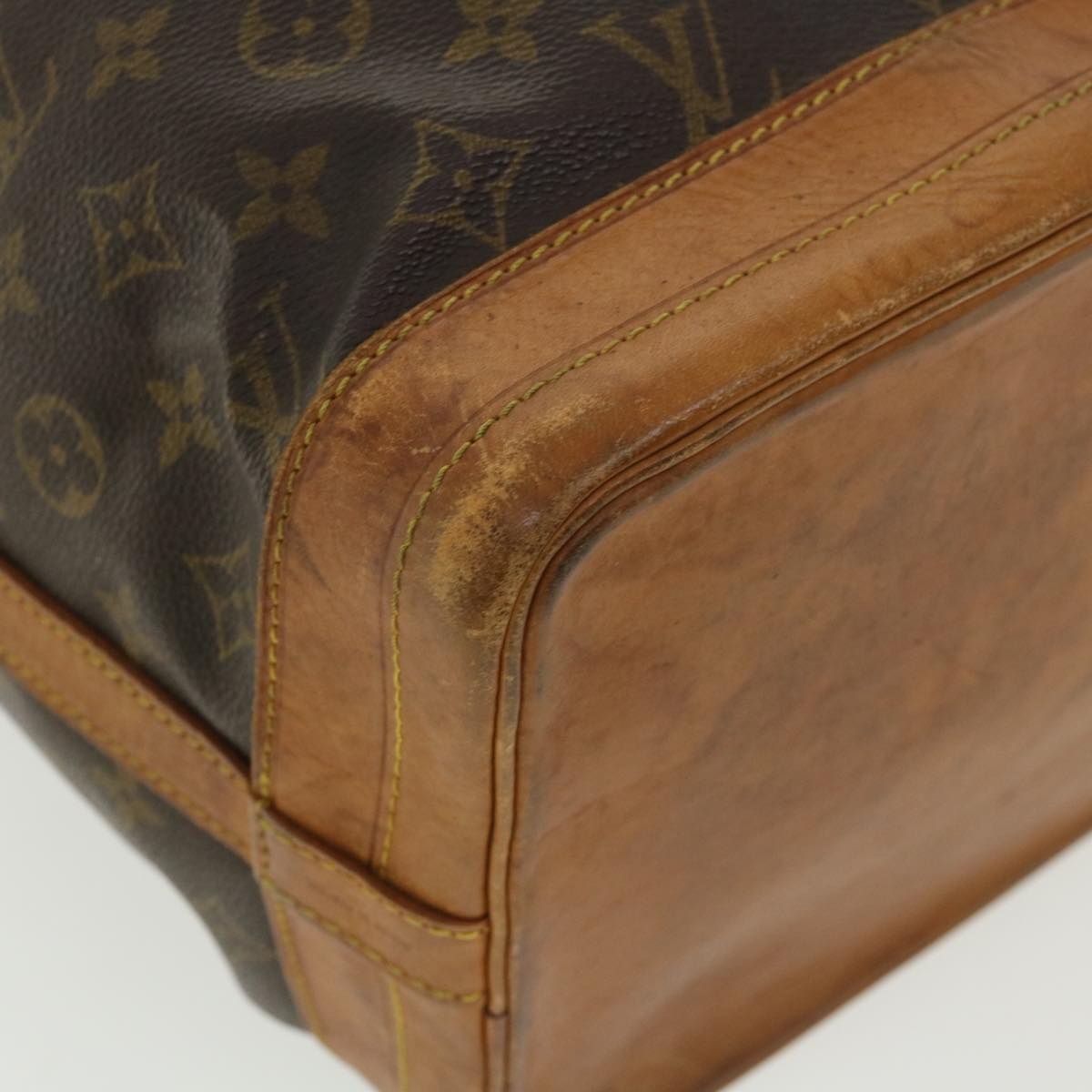 LOUIS VUITTON Monogram Noe Shoulder Bag M42224 LV th3313