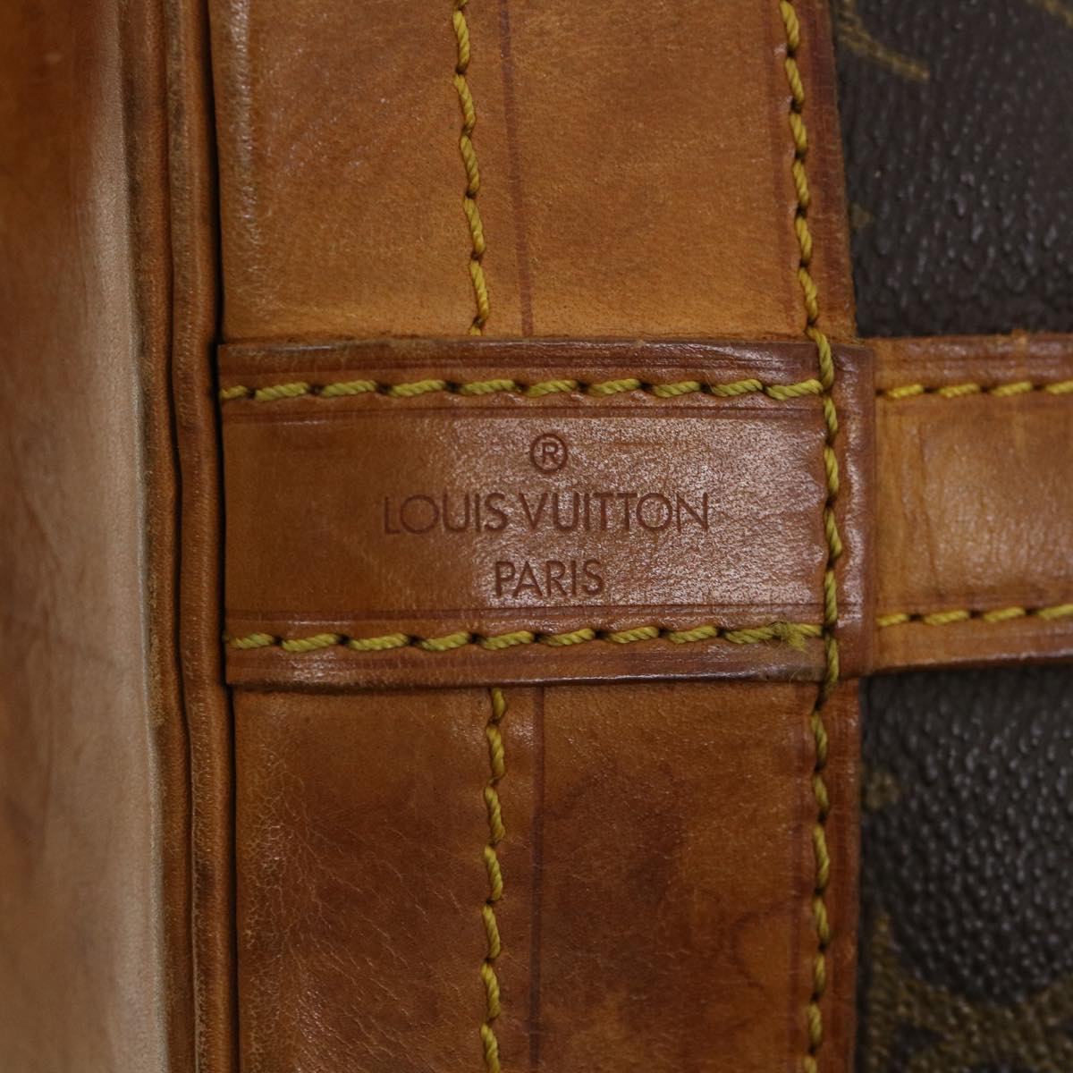 LOUIS VUITTON Monogram Noe Shoulder Bag M42224 LV th3313