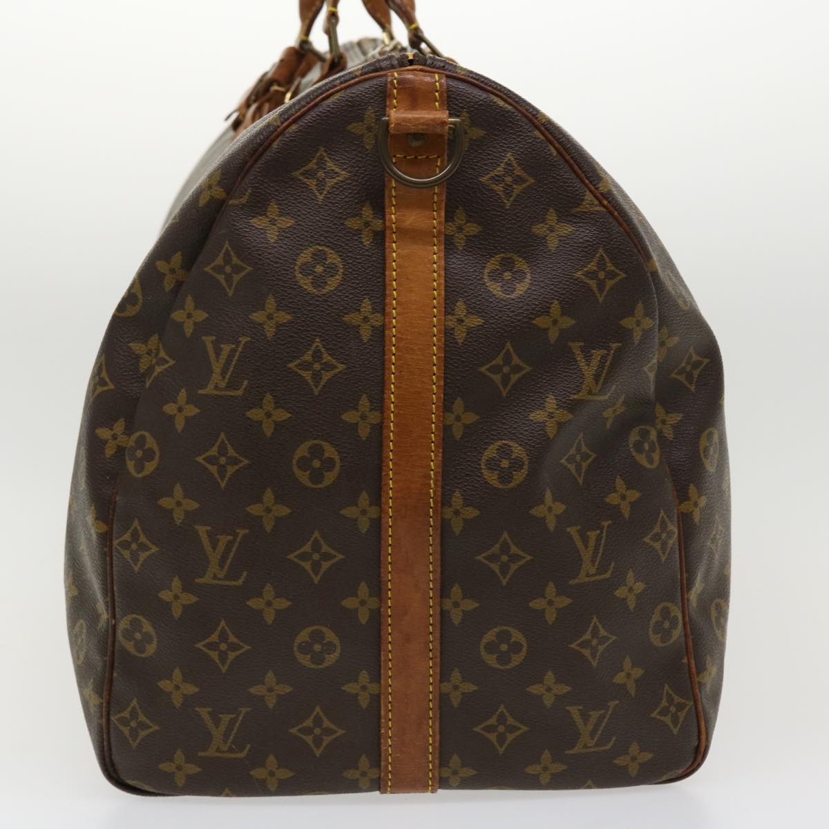 LOUIS VUITTON Monogram Keepall Bandouliere 60 Boston Bag M41412 LV th3320