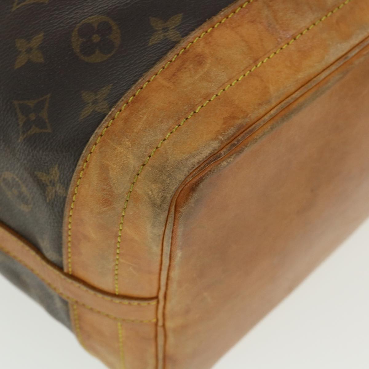 LOUIS VUITTON Monogram Noe Shoulder Bag M42224 LV th3322