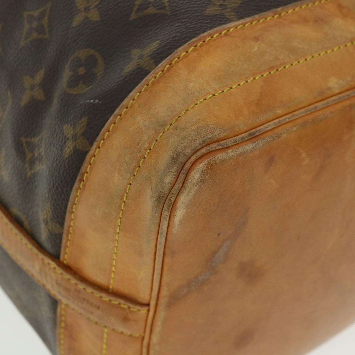 LOUIS VUITTON Monogram Noe Shoulder Bag M42224 LV th3322