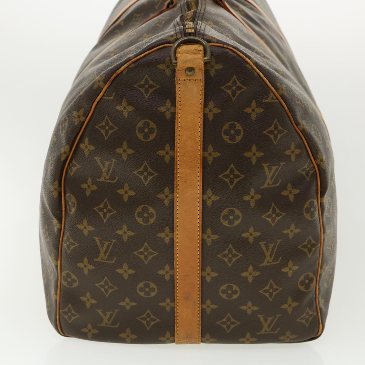 LOUIS VUITTON Monogram Keepall Bandouliere 60 Boston Bag M41412 LV th3335