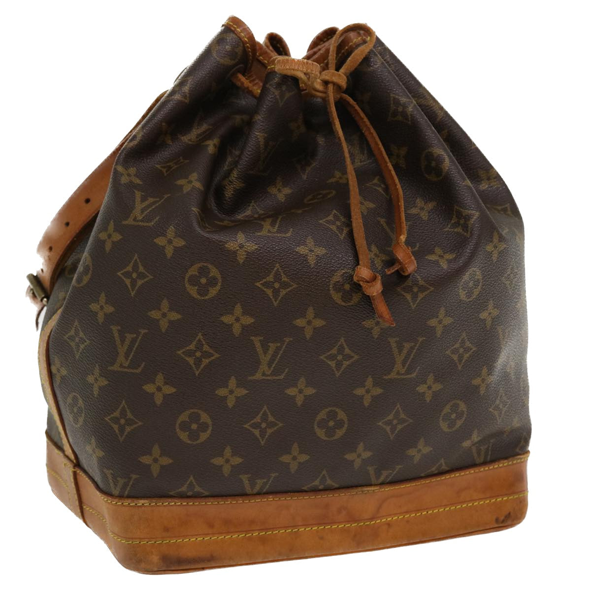 LOUIS VUITTON Monogram Noe Shoulder Bag M42224 LV th3366