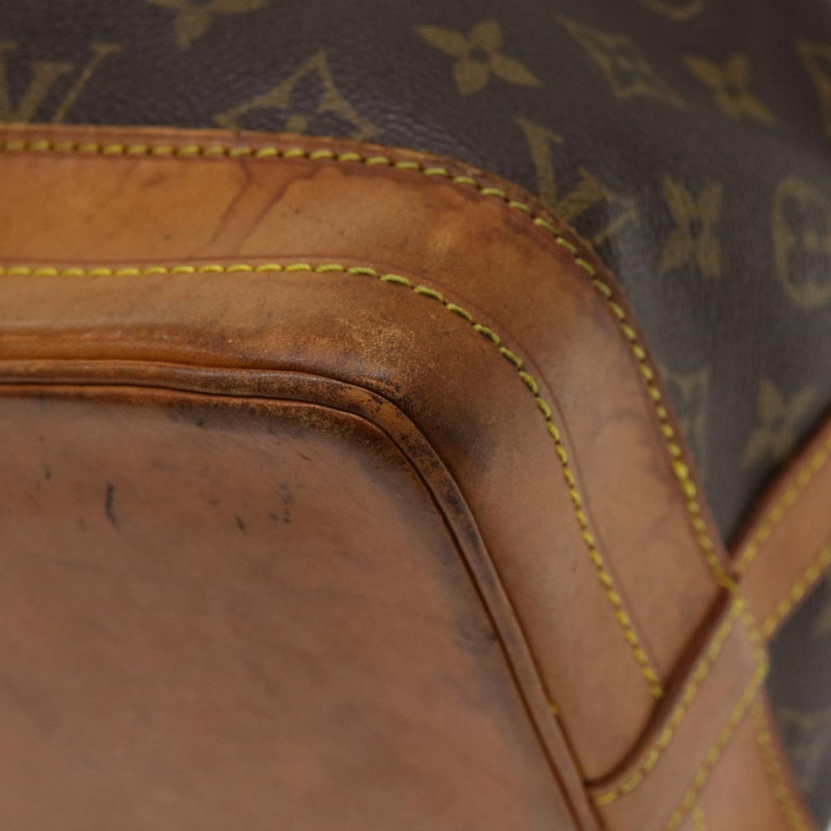 LOUIS VUITTON Monogram Noe Shoulder Bag M42224 LV th3366