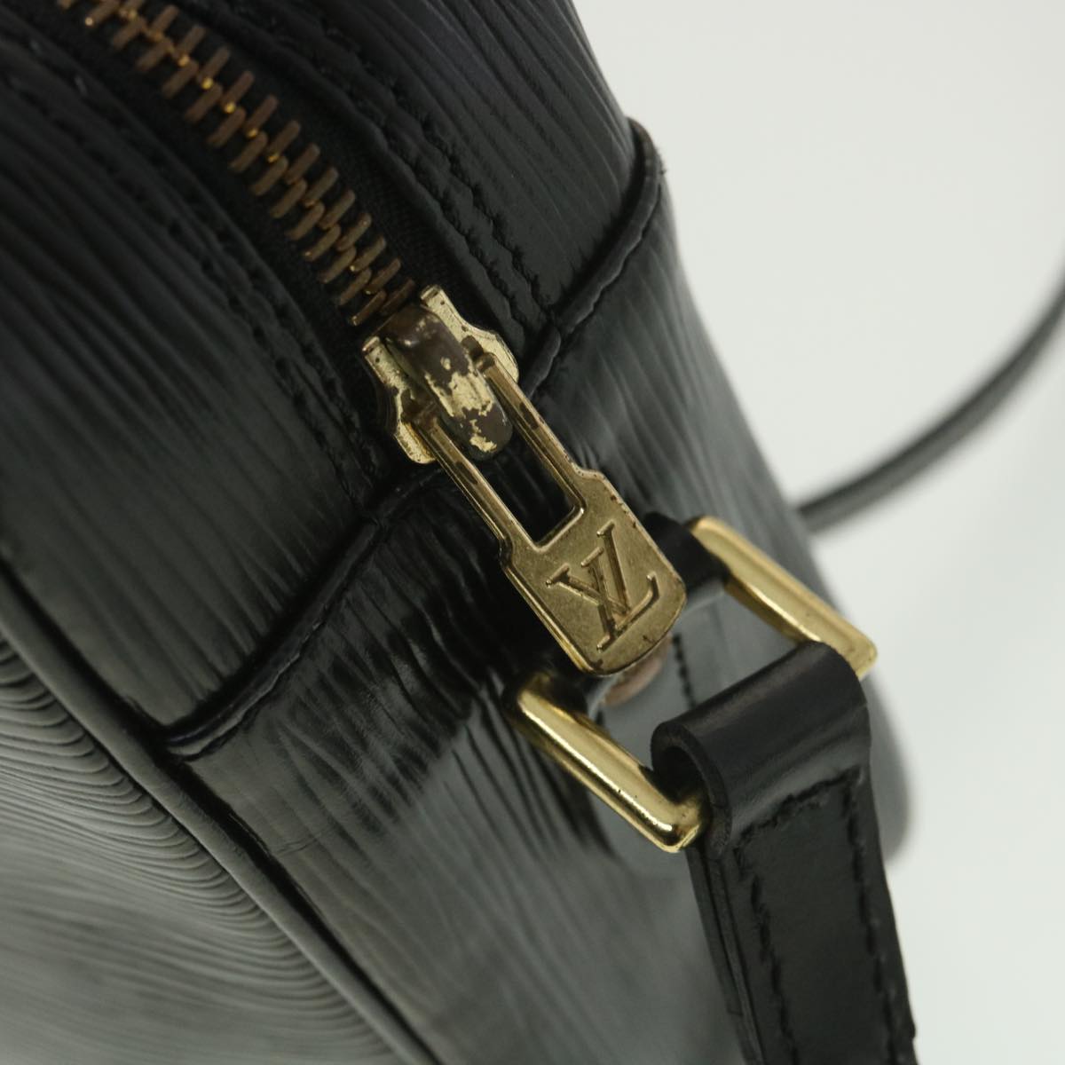 LOUIS VUITTON Epi Trocadero 27 Shoulder Bag Black M52312 LV th3395