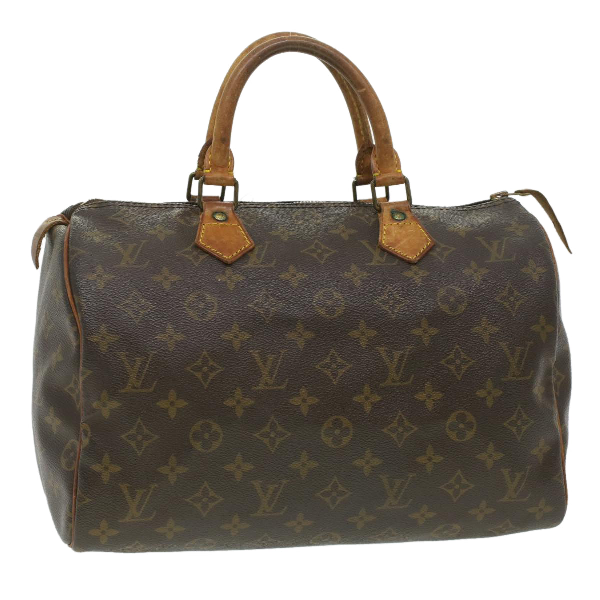 LOUIS VUITTON Monogram Speedy 30 Hand Bag M41526 LV th3397