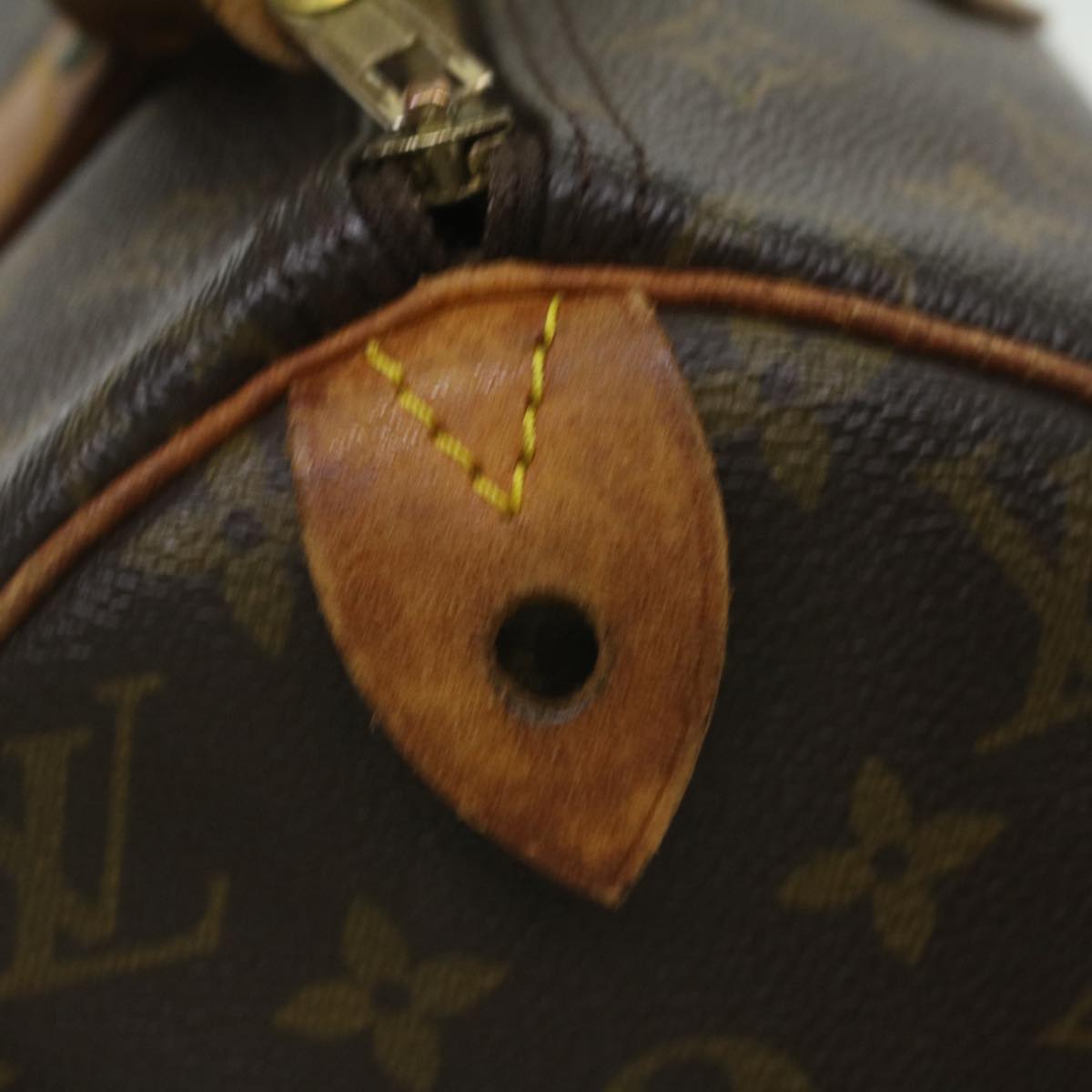 LOUIS VUITTON Monogram Speedy 30 Hand Bag M41526 LV th3397