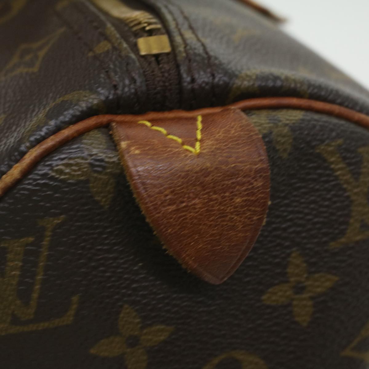 LOUIS VUITTON Monogram Speedy 30 Hand Bag M41526 LV th3397