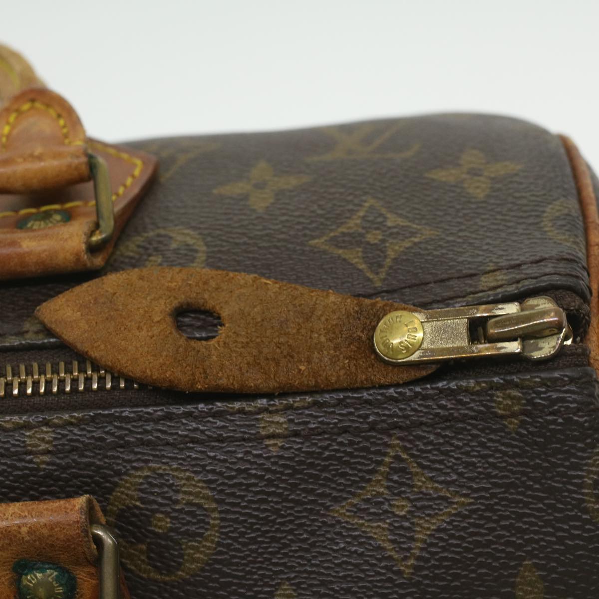LOUIS VUITTON Monogram Speedy 30 Hand Bag M41526 LV th3397