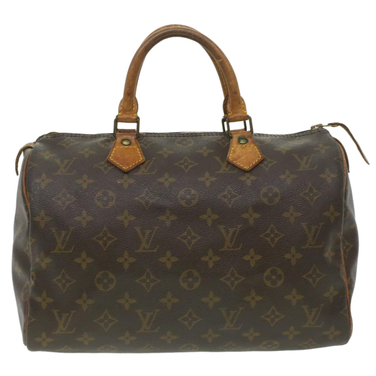 LOUIS VUITTON Monogram Speedy 30 Hand Bag M41526 LV th3397