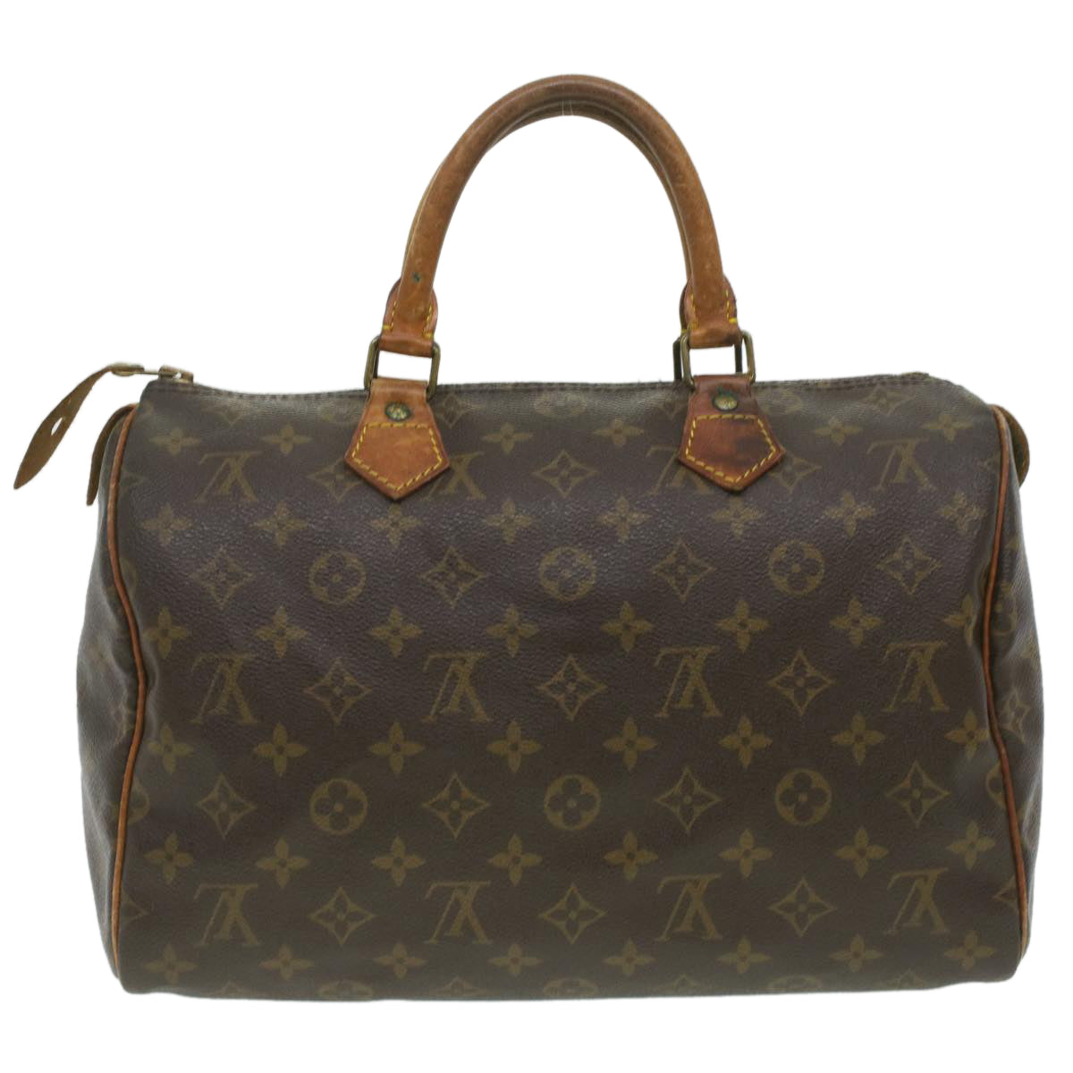 LOUIS VUITTON Monogram Speedy 30 Hand Bag M41526 LV th3397