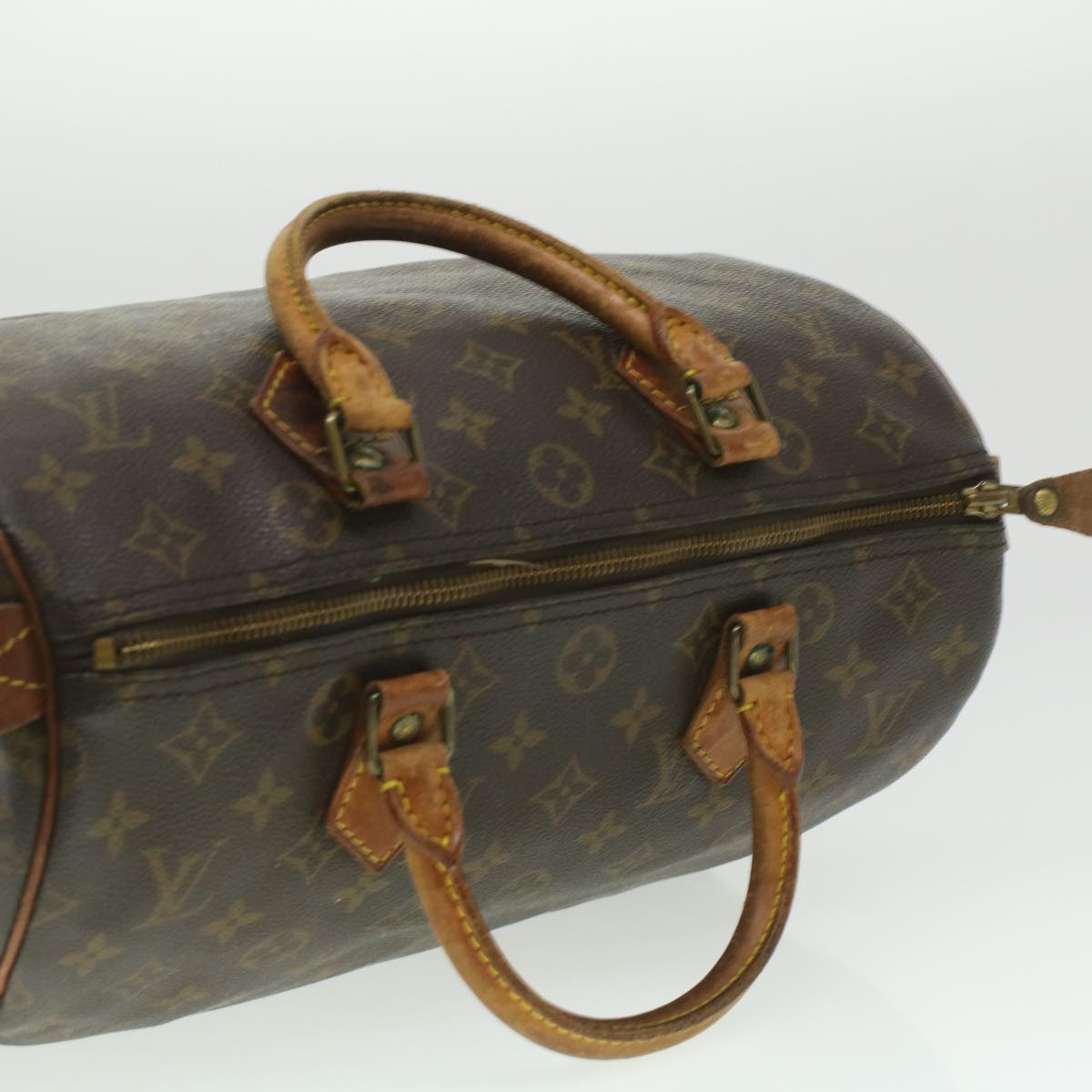 LOUIS VUITTON Monogram Speedy 30 Hand Bag M41526 LV th3397