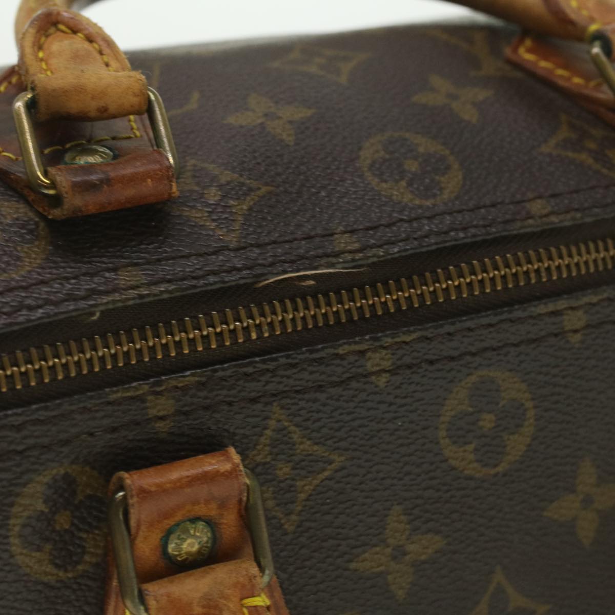 LOUIS VUITTON Monogram Speedy 30 Hand Bag M41526 LV th3397