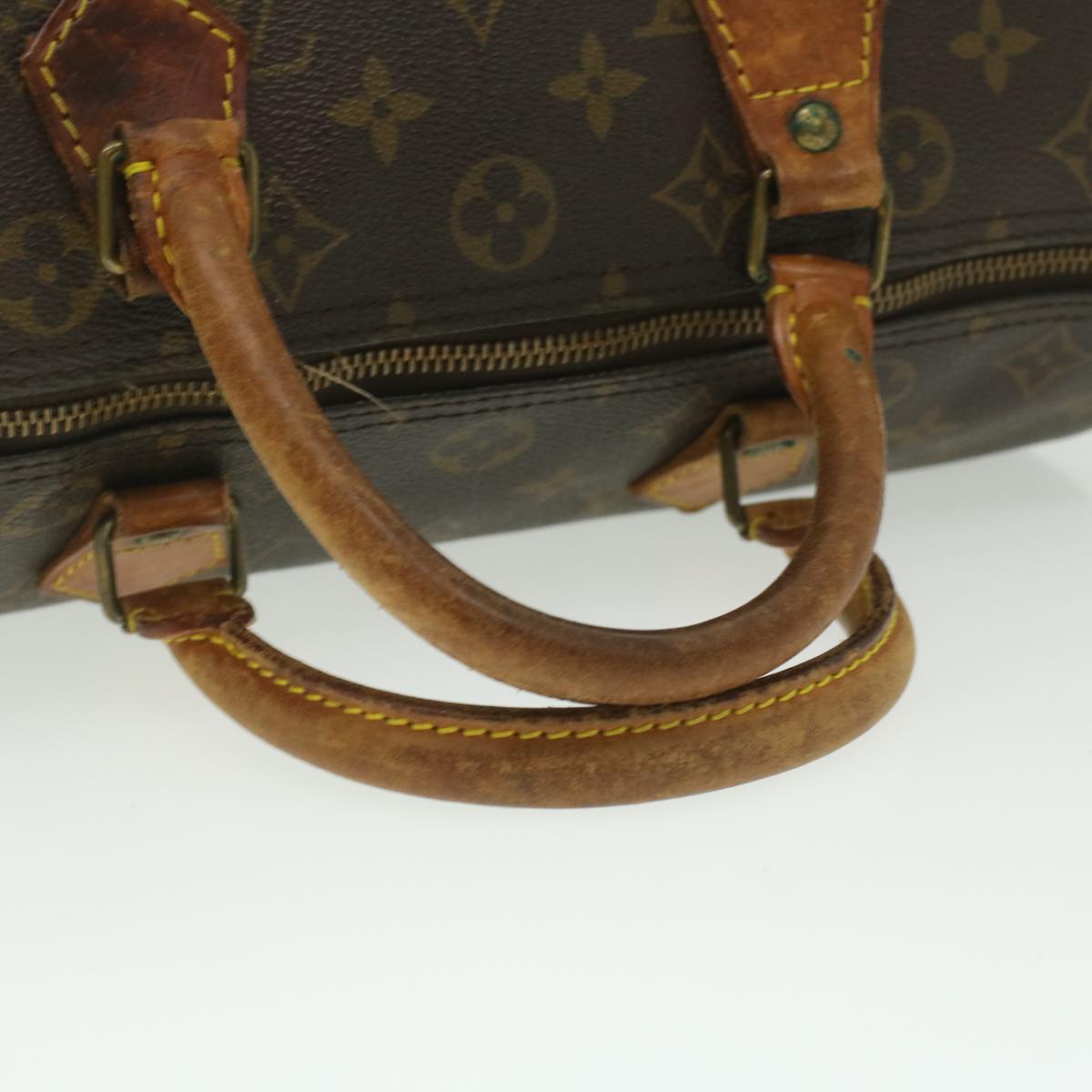 LOUIS VUITTON Monogram Speedy 30 Hand Bag M41526 LV th3397