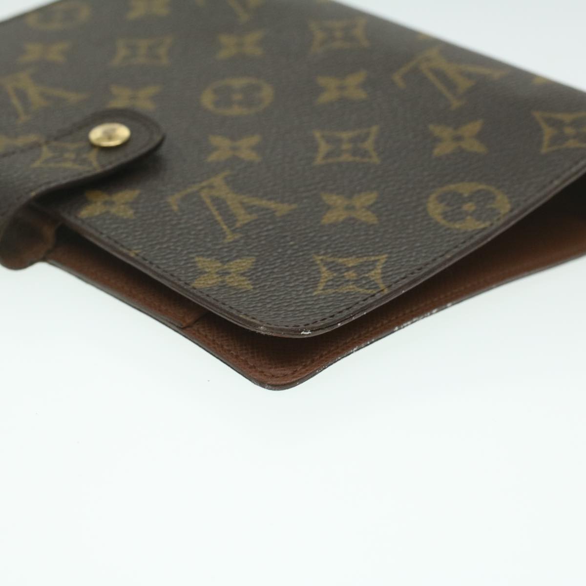 LOUIS VUITTON Monogram Agenda MM Day Planner Cover R20105 LV th3426