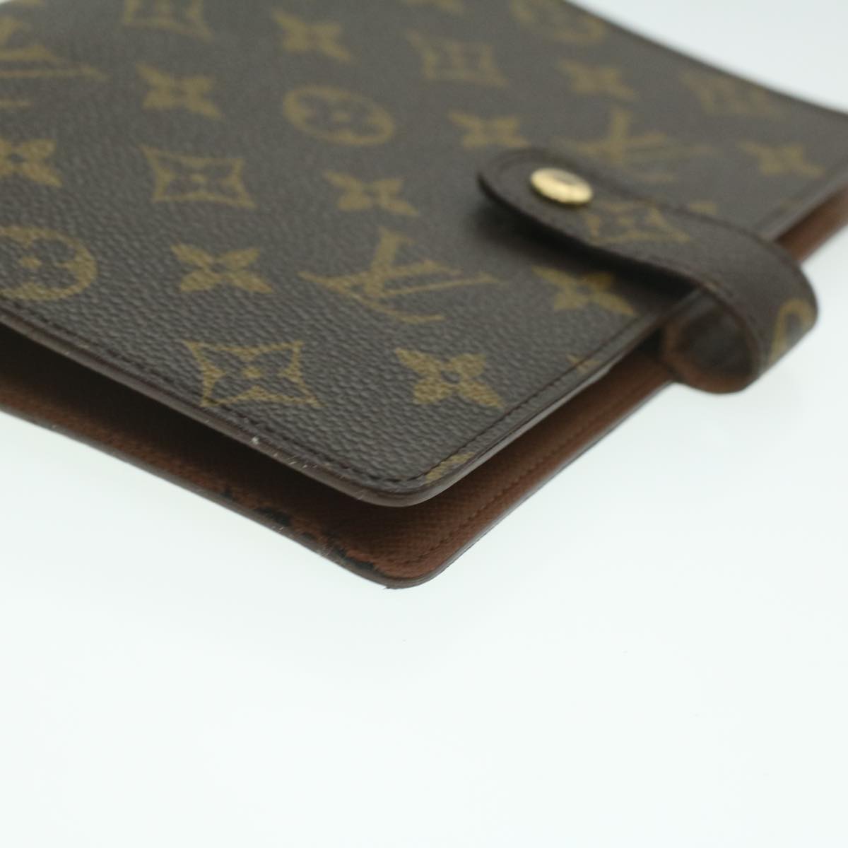 LOUIS VUITTON Monogram Agenda MM Day Planner Cover R20105 LV th3426