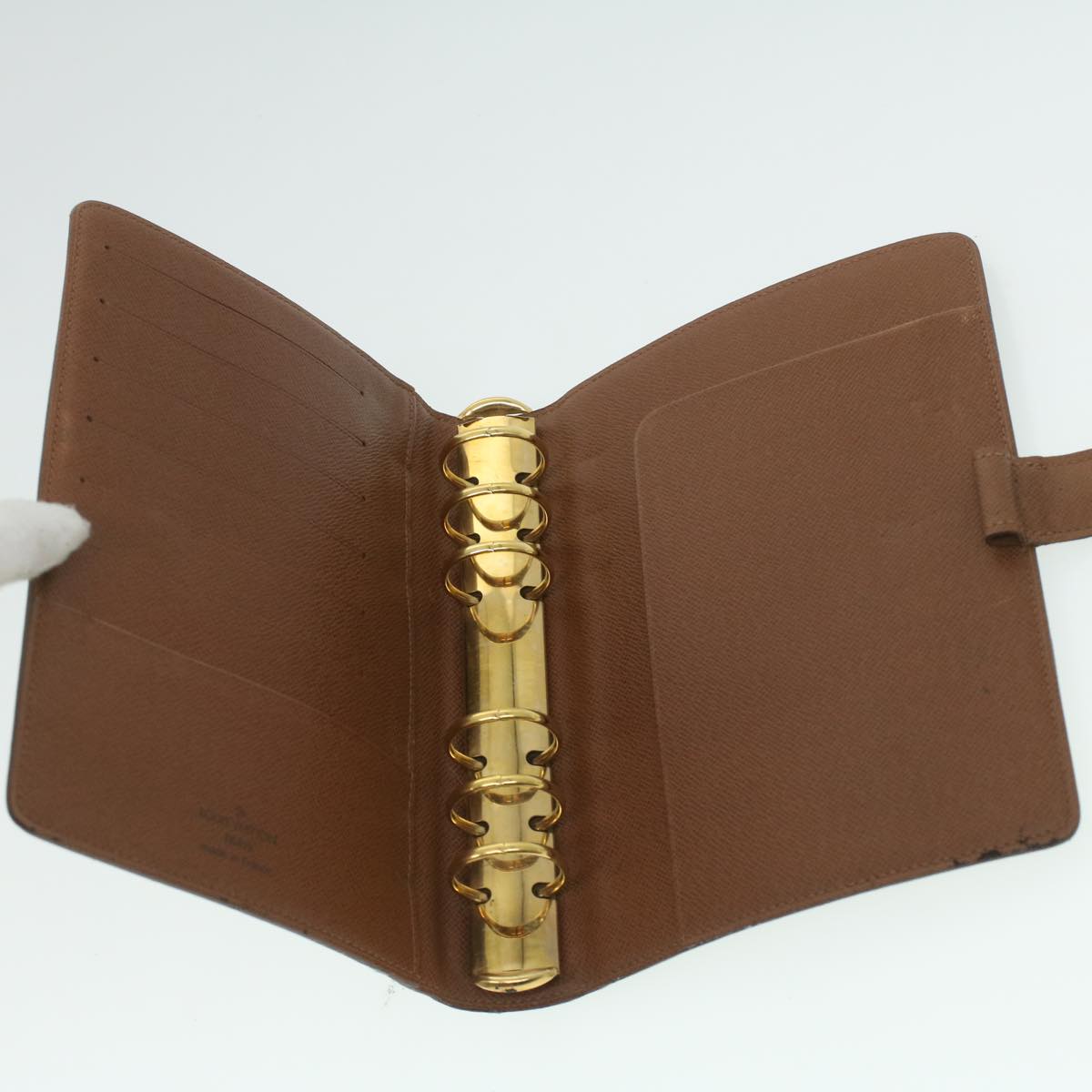 LOUIS VUITTON Monogram Agenda MM Day Planner Cover R20105 LV th3426