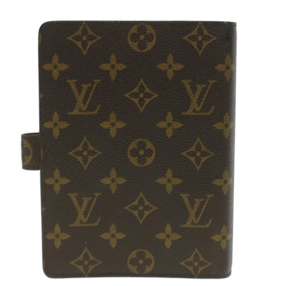 LOUIS VUITTON Monogram Agenda MM Day Planner Cover R20105 LV th3426