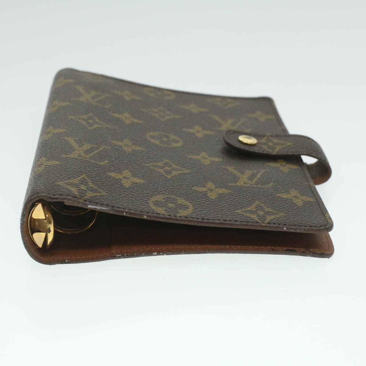 LOUIS VUITTON Monogram Agenda MM Day Planner Cover R20105 LV th3426