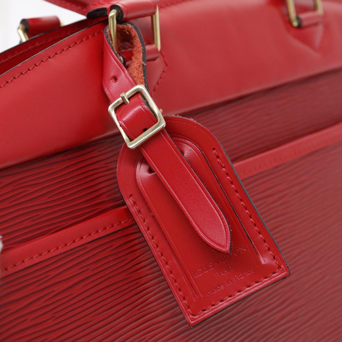 LOUIS VUITTON Epi Riviera Hand Bag Red M48187 LV th3452