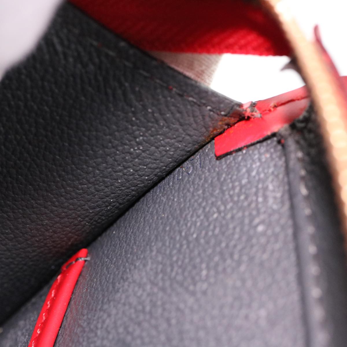 LOUIS VUITTON Epi Riviera Hand Bag Red M48187 LV th3452