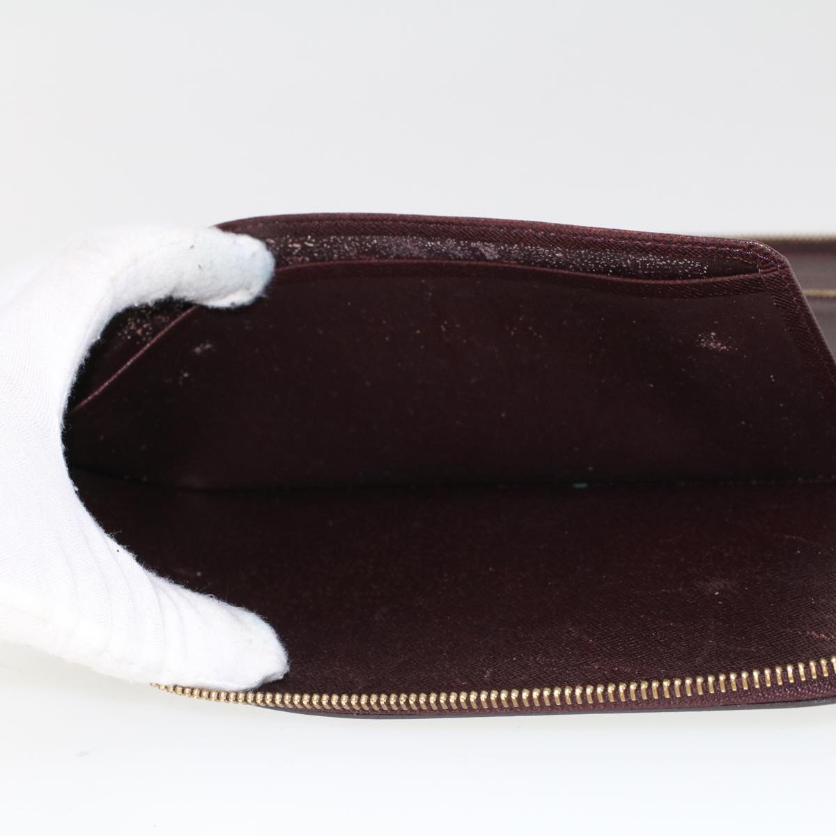 LOUIS VUITTON Taiga Organizer Atoll Travel Case Acajou M30656 LV th3690