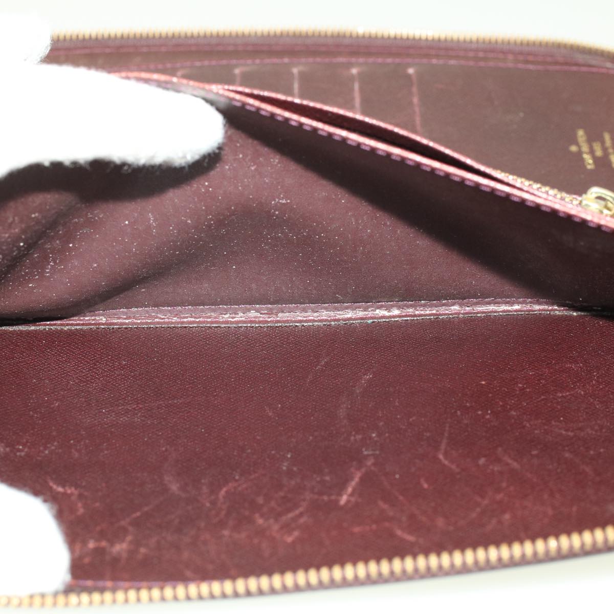 LOUIS VUITTON Taiga Organizer Atoll Travel Case Acajou M30656 LV th3690