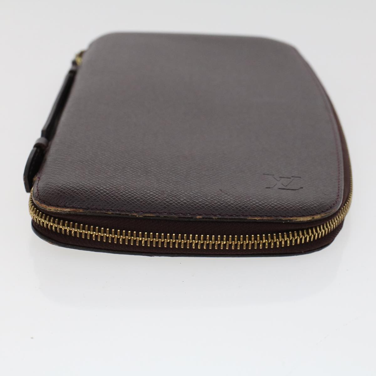 LOUIS VUITTON Taiga Organizer Atoll Travel Case Acajou M30656 LV th3690