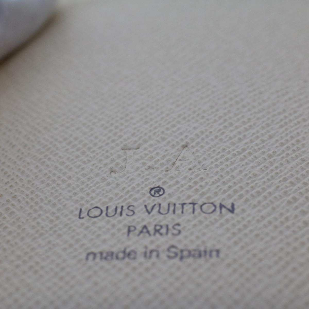 LOUIS VUITTON Damier Azur Agenda PM Day Planner Cover R20706 LV th3695