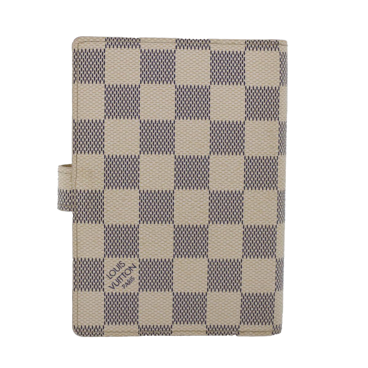 LOUIS VUITTON Damier Azur Agenda PM Day Planner Cover R20706 LV th3695