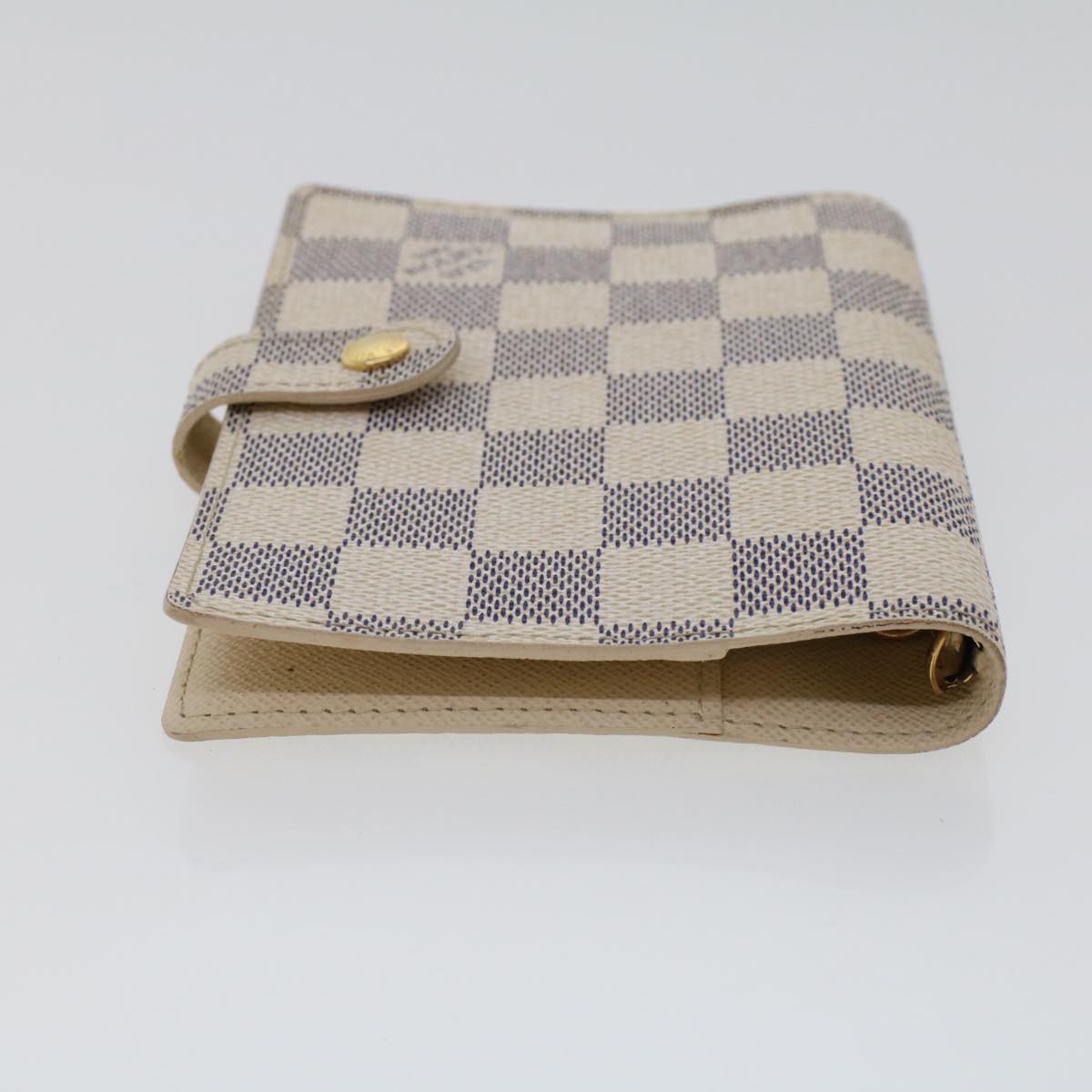 LOUIS VUITTON Damier Azur Agenda PM Day Planner Cover R20706 LV th3695