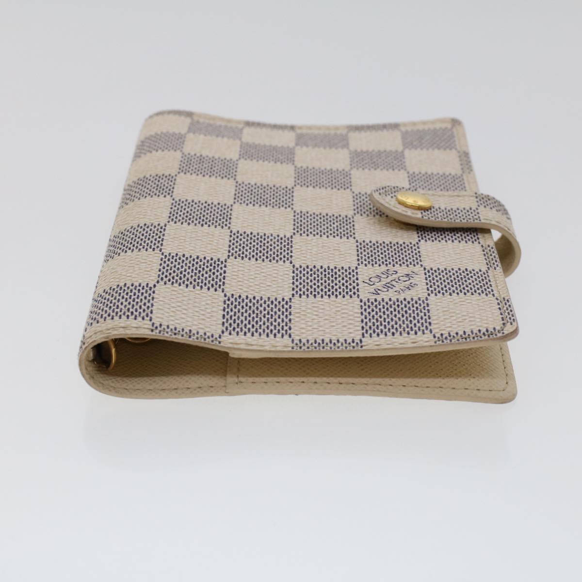 LOUIS VUITTON Damier Azur Agenda PM Day Planner Cover R20706 LV th3695