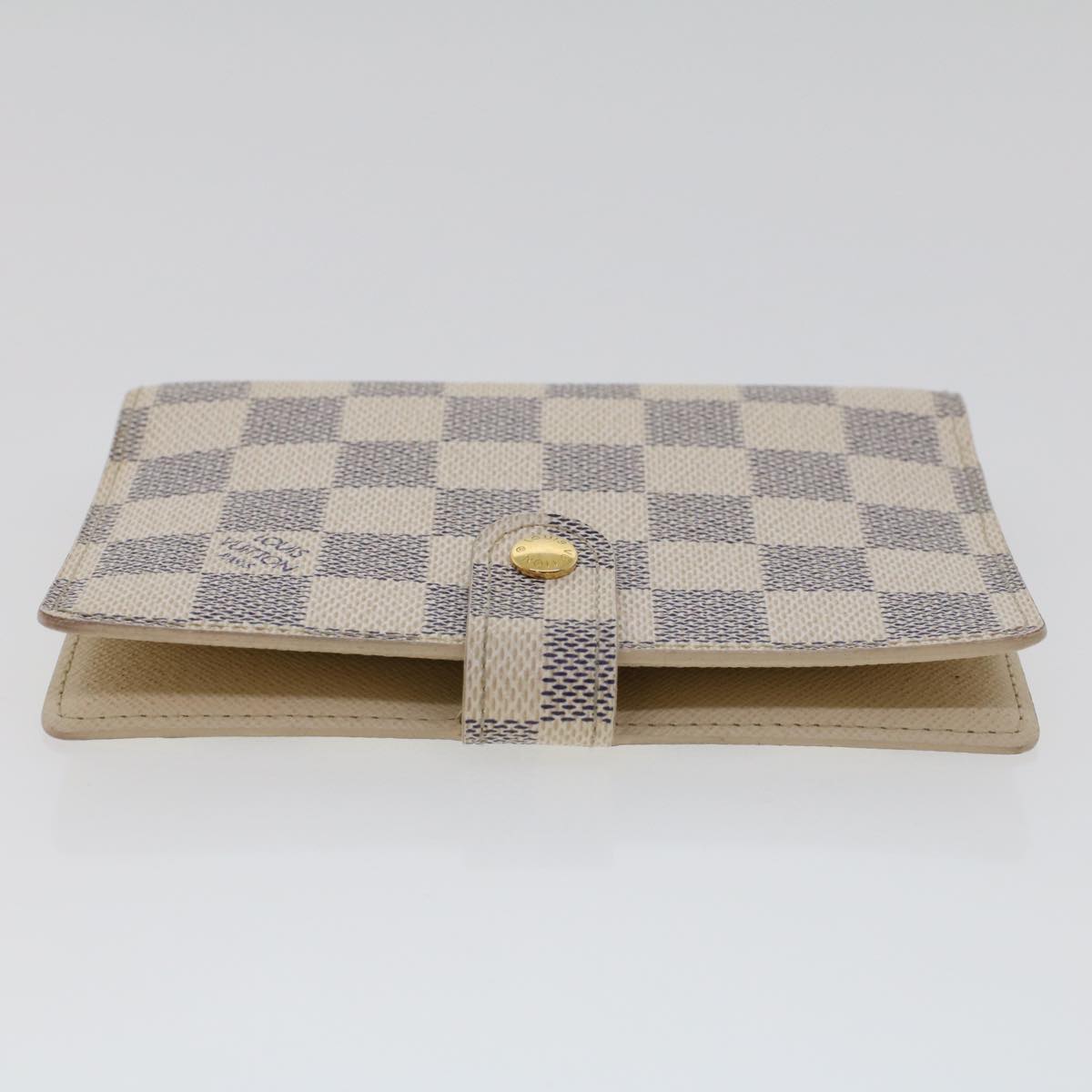 LOUIS VUITTON Damier Azur Agenda PM Day Planner Cover R20706 LV th3695