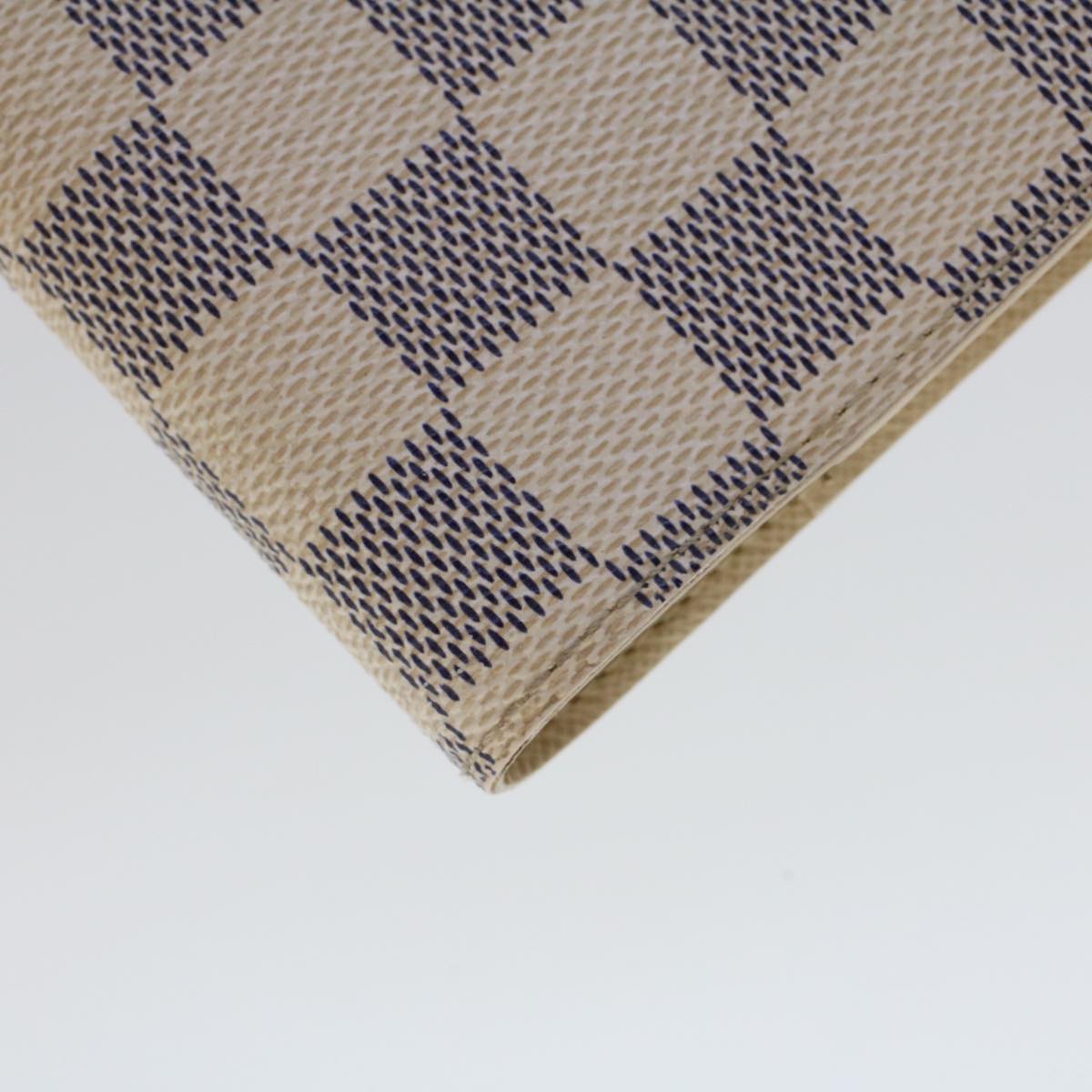 LOUIS VUITTON Damier Azur Agenda PM Day Planner Cover R20706 LV th3695